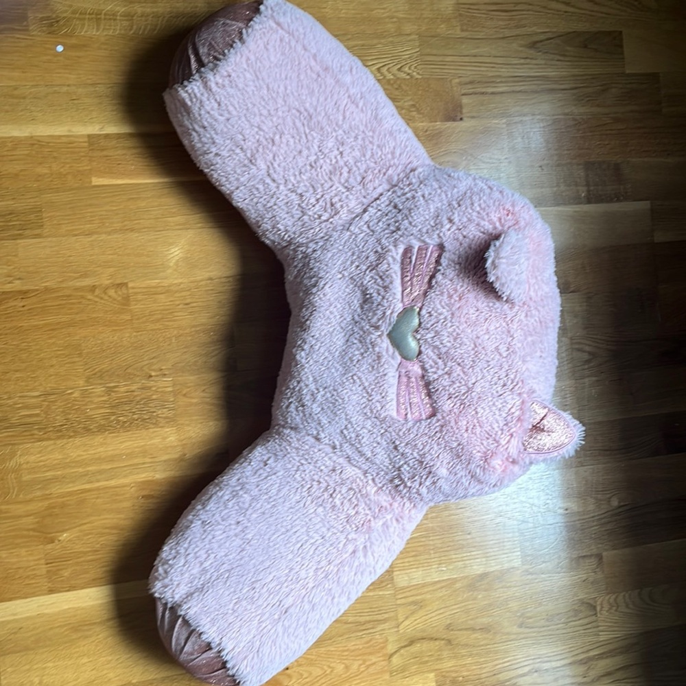 Pink back pillow